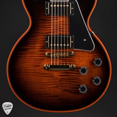 Gibson Custom Shop Made 2 Measure Les Paul Custom Figured Orange Widow 10.0 #CS600375 image 2