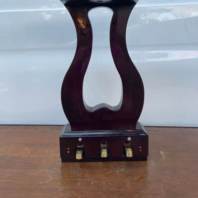 Grand Piano dark brown pedal curved design image 8