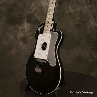 RARE 1960's GOYA/Hagstrom model JB-80 factory ACOUSTIC modular insert BLACK #004 image 6