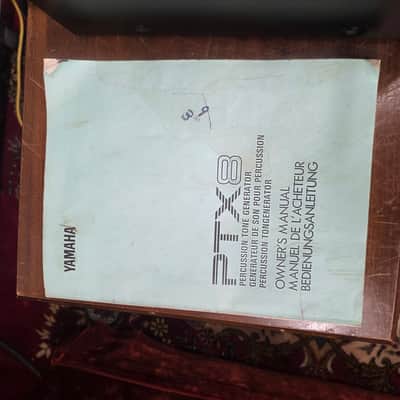 Yamaha Ptx8 Percussion Tone Generator w Original Manual 1980s image 5