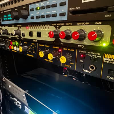 Korg SDD-3000 Digital Delay 1980s - Black image 3