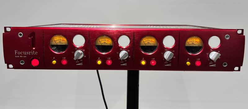 Focusrite Red 1 4-Channel Preamp 2010s - Red image 1