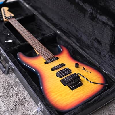 Charvel Pro Mod Wild Card #5 Limited Run San Dimas Japan MIJ MJ Molten Crust Burst w/case image 15