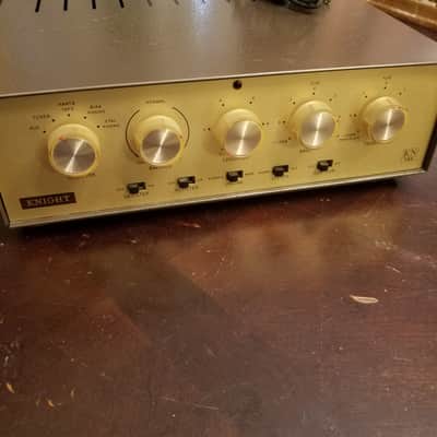 Knight 28 Watt Stereo Integrated Tube Amp EL84 40 Watt Max Hi-Fi KN735 KN-735 1962 image 6
