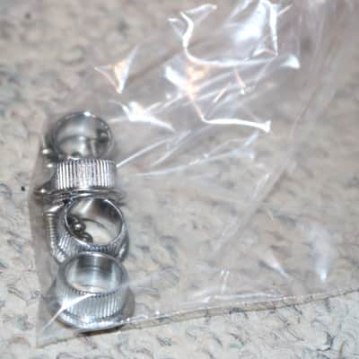 Vintage Original 1970s Fender Precision or Jazz Bass Chrome Tuner Set - No Tariffs image 3