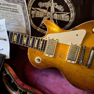 Gibson Custom Shop Tom Doyle "TIME MACHINE" #79 “SUPER PREMIUM” Historic Aged '58 Les Paul ~ R8 w/Doyle Coils PAF – Vintage Plaintop 59 R9 image 8
