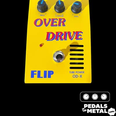 Guyatone - Tube Power Overdrive - 1980s - Black/Yellow X14493 image 3