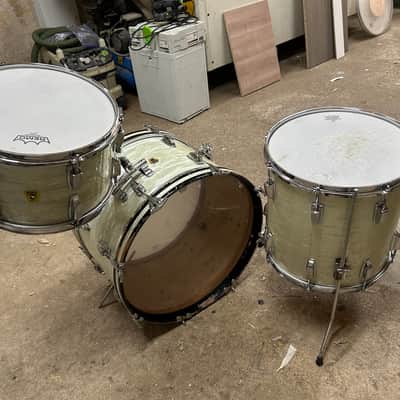 Ludwig Special factory request 1959 - White marine pearl Bild 7