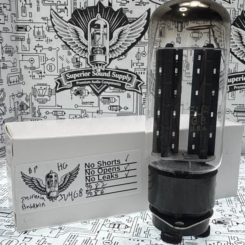 Sylvania (Baldwin) 5U4GB Rectifier 1963 USA - Tested image 1