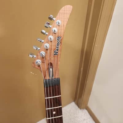 Warmoth Soloist/Strat Roasted Flame Maple and Alder image 4