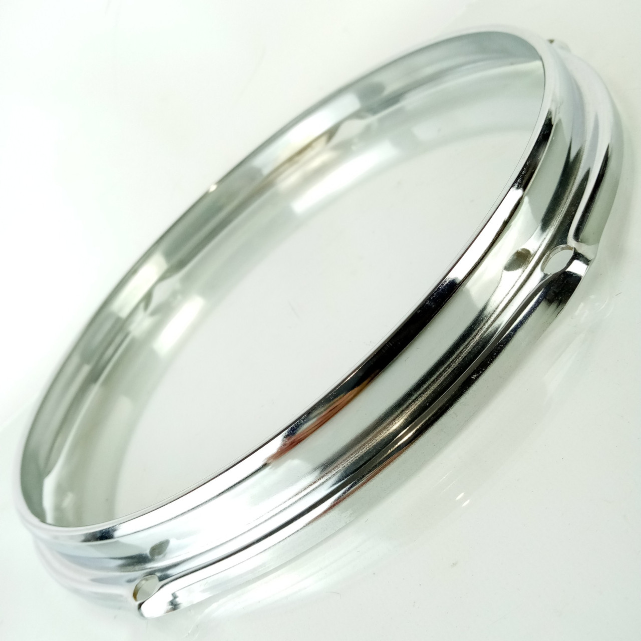 Slingerland 10"Stick-Saver Tom Drum Batter/Resonant Rim/Hoop 6Lug Chrome Vintage — main photograph