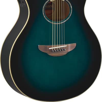 Yamaha APX600 Acoustic Electric Guitar - Oriental Blue Burst image 1