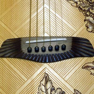 Blueberry Handmade Acoustic Guitar Dreadnought Built to Order image 10