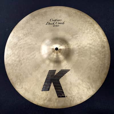 Zildjian 18" K Custom Dark Crash Cymbal 1995 - Present - Traditional image 1