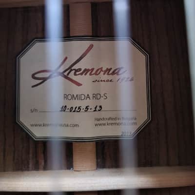 Kremona Romida RD-S Classical (All solid European Spruce/Indian Rosewood) image 5
