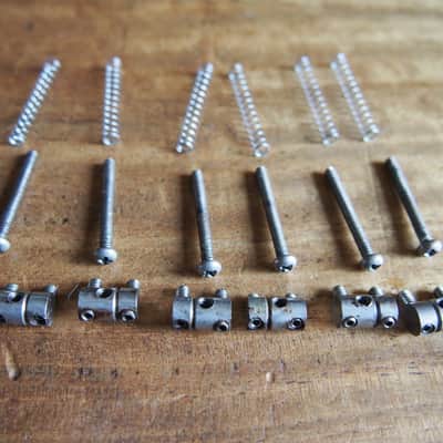 Fender Telecaster notched saddles with intonation screws - correct replacements for 1972, 1973, 1974, 1975, 1976, 1977, 1978, 1979 image 9