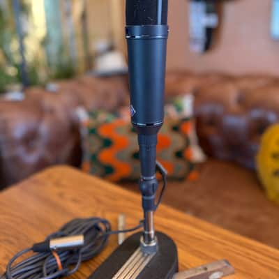 Vintage Neumann U87 ai P48 Condenser Microphone w/Rare NOS Swivel Mount* (1980’s) - Matte Black image 6