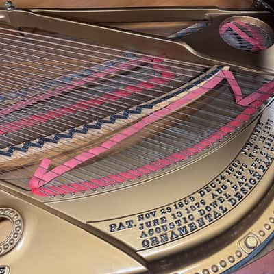 Steinway Model B 6'11" Grand Piano 1888 (Restored) - Satin Brazilian Rosewood image 17