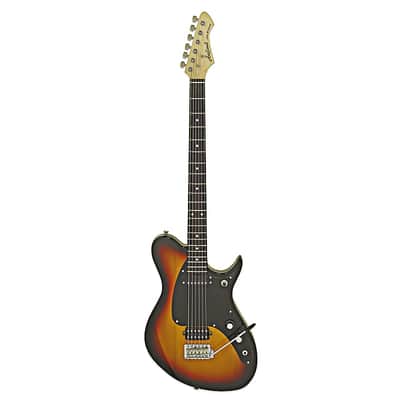 Aria Electric Baritone Guitar-3 Tone Sunburst image 1