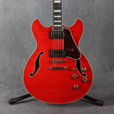 Ibanez AS93-FM - Trans Cherry Red - 2nd Hand image 3