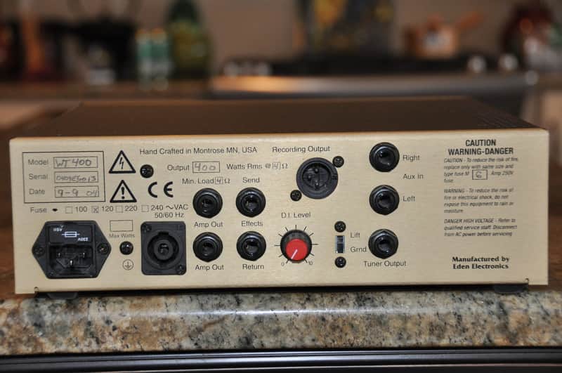 Eden WT400 Hybrid Bass Amplifier Head | Reverb