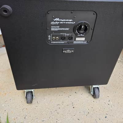 Ampeg SVT-410HLF Heritage Series 500-Watt 4x10" Bass Speaker Cabinet 2010 - Present - Black image 3