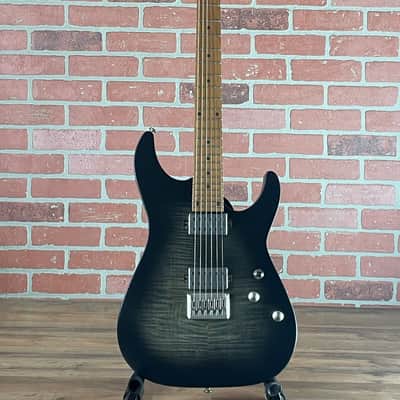 Schecter C-1 Standard Plus Electric Guitar - Transparent Black Burst image 1