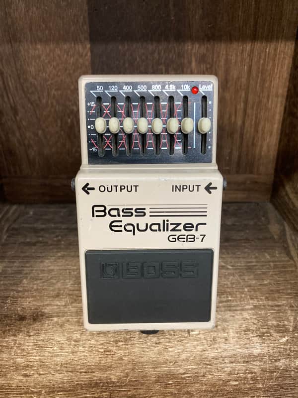 Boss GEB-7 Bass Equalizer (Silver Label) 1995 - Present - Gray image 1