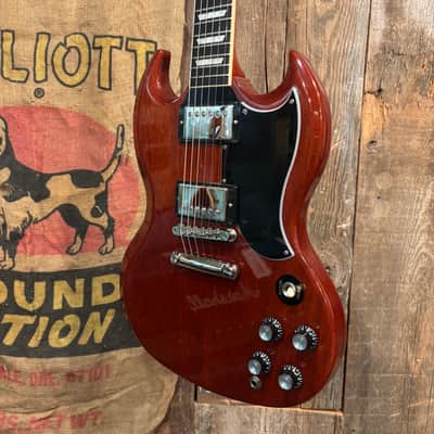 Gibson SG Standard '61 with Stoptail 2021 - Vintage Cherry image 2
