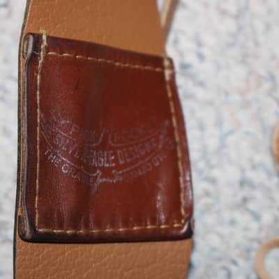 Vintage Silver Eagle Designs Pick Pocket Banjo Strap image 3