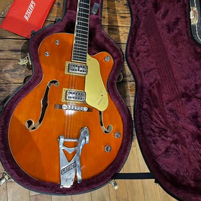 Gretsch G6120T-BSSMK Brian Setzer Signature Nashville '59 "Smoke" 2020 - Present - Smoke Orange image 1