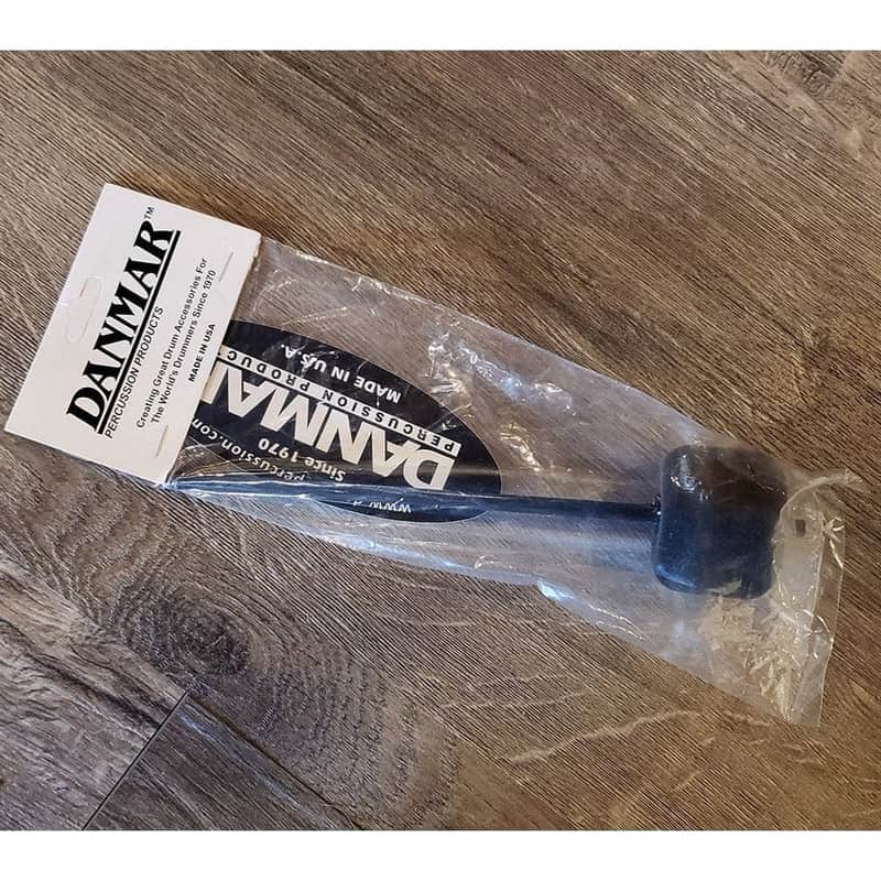Danmar Black Felt Bass Drum Beater 9" w/Black Shaft image 1