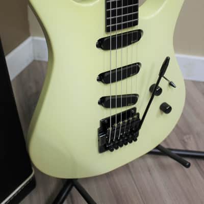 Rare 1985 Larrivee RS-4 Vintage White Electric Guitar (OHSC) image 5