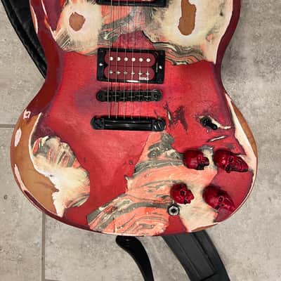 Gibson SG Baritone 2014 marble relic image 2