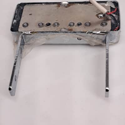 Gretsch Jazz Guitar Neck Mount Single Coil Pickup- Chrome Finish- Tested! Works! image 8