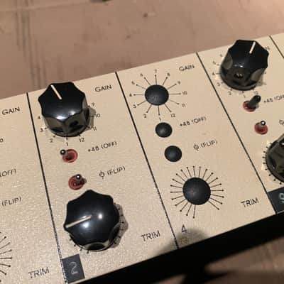 Seventh Circle Audio N72 (Neve Style) Preamp Modules (PAIR) + SCA T15 Pre’s (Pair) CH-01 Chassis image 5