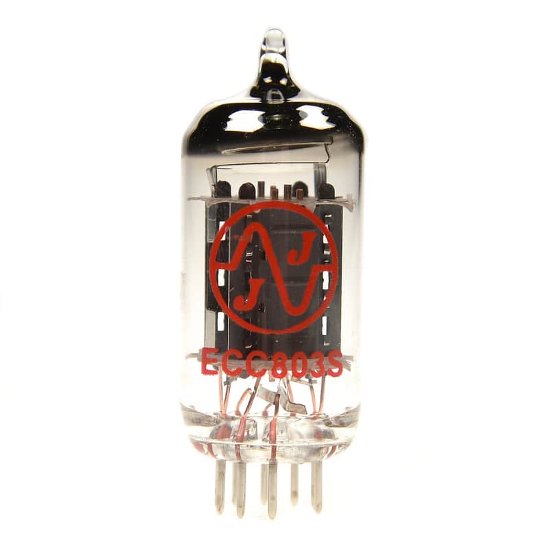 JJ Electronic ECC803S / 12AX7 Long Plate Preamp Tube image 1