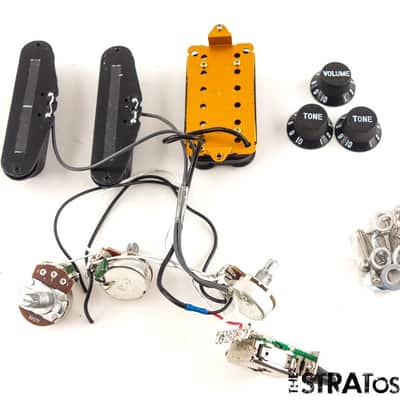 Fender Squier Affinity Series Strat FMT HSS PICKUPS POTS & KNOBS Stratocaster image 2