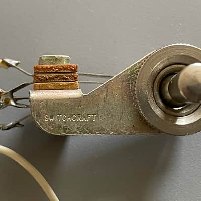 Vintage 1973 USA Guild S-100 Polara Wiring Harness Stackpole Switchcraft 2 Volume / 2 Tone / 3 Way Switch Possibly Fits Jetstar image 12