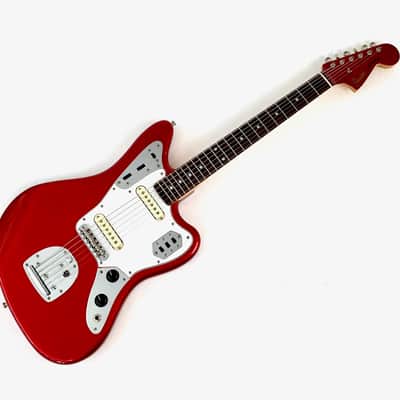 Fender Jaguar JG-66 Candy Apple Red 1997-2000 crafted in Japan