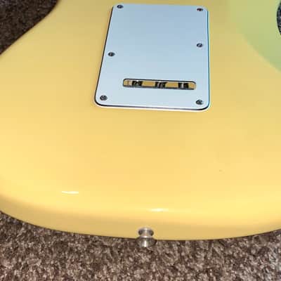 2020 Fender Player Stratocaster with Maple Fretboard electric guitar cream color image 10