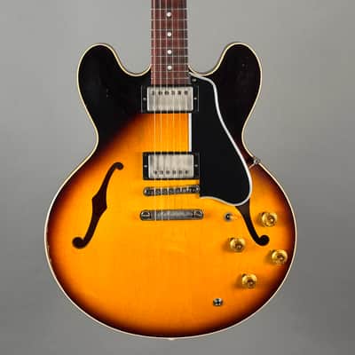 2024 Gibson ‘58 Reissue ES-335 Murphy Lab Heavy Aged Faded Tobacco Burst Limited Edition image 5