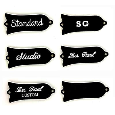 truss rod cover gibson style - Black image 5