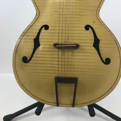 Vintage 1930's Harmony Montery All-Solid Wood Archtop Acoustic Guitar image 2
