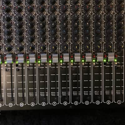 rare English mixer Studiomaster Session Mix16-2 Gold, England, Mixing Deck, vintage console, 4 aux buses, parametric eq image 5