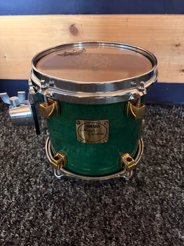 Yamaha Maple 8x8 Tom Emerald Green image 1