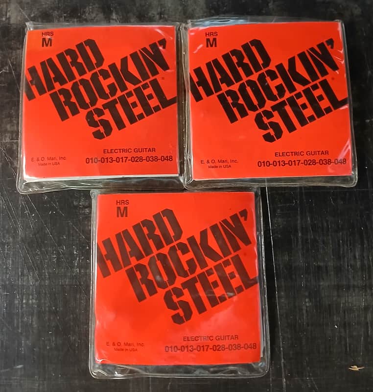 Hard Rockin' Steel Electric Guitar Strings .010-.048 image 1