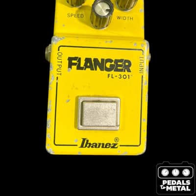 Ibanez FL-301 Flanger 1980s - Yellow - X19915 image 2