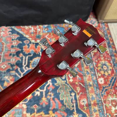 *Video* 1976 Gibson Hummingbird Jumbo Acoustic Wine Red Norlin Era w/OHSC & Hang Tags image 18