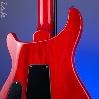 PRS SE Custom 24 Floyd Electric Guitar Charcoal Cherry Burst image 10